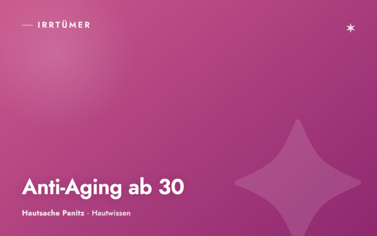 Anti-Aging ab 30: Was wirklich zählt – und was nur Marketing ist
