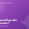 Microneedling oder Skinbooster? So findest du die richtige Wahl
